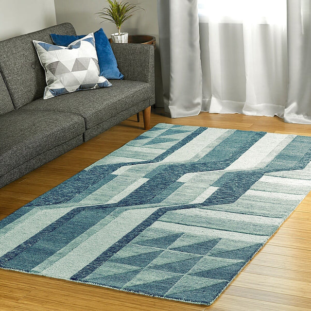 Kaleen Alzada Alz02-17 Blue Rugs.