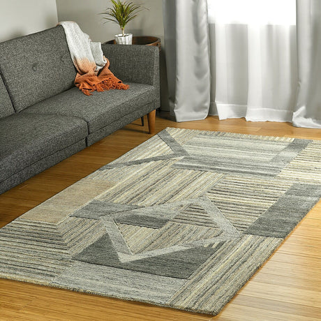 Kaleen Alzada Alz04-49 Brown Rugs.