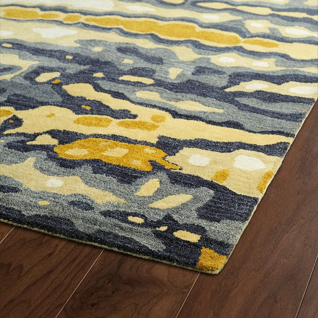 Kaleen Brushstrokes Brs03 Gold (05) Rugs.