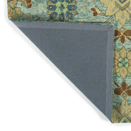 Kaleen Chancellor Cha12-79 Lt Blue, Denim, Sand, Brown Rugs.