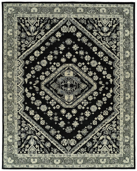 Kaleen Charlotte Tdc04-02 Black Rug.