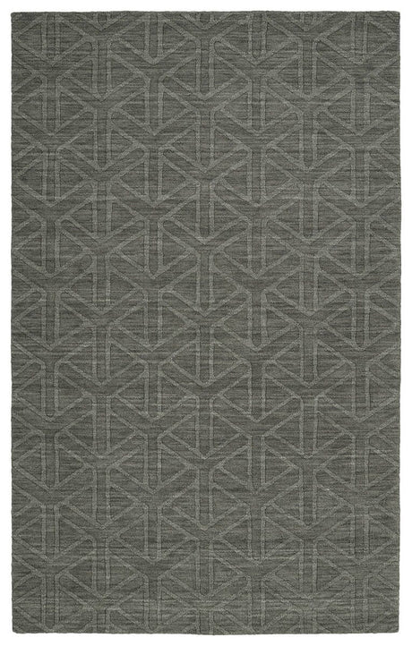 Kaleen Imprints Modern Ipm08-38 Charcoal Rugs.