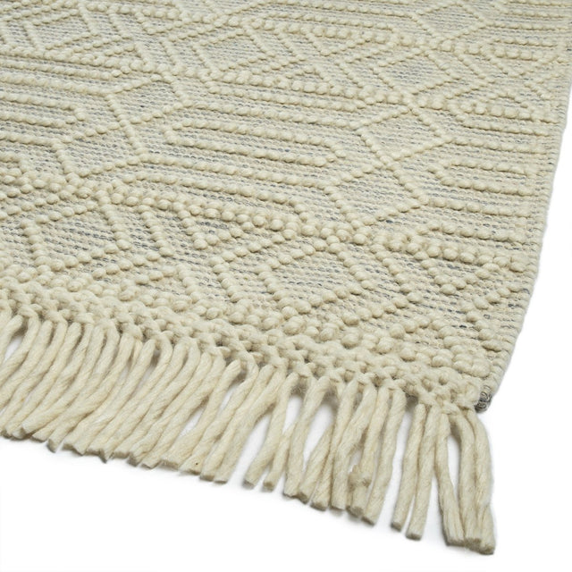 Kaleen Mara Mil02-01 Ivory, Steel Rugs.