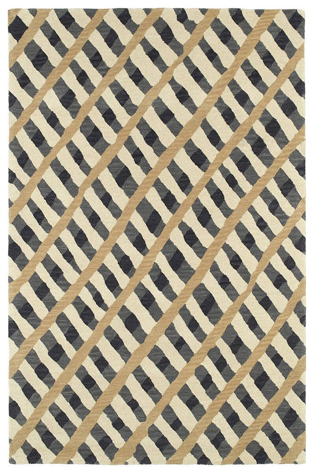 Kaleen Pastiche Pas04 - 75 Grey , Charcoal , Beige , Camel Rugs - Kaleen - pas04 - 75 - 23