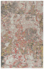 Kaleen Santiago Stg98-92 Pink, White, Sand, Butterscotch Rugs.