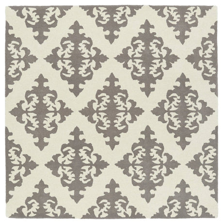 Kaleen Tara Evl05-75 Gray, Ivory Rug.