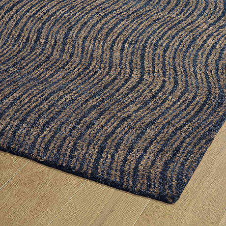 Kaleen Textura Txt02-17 Denim , Light Brown , Light Blue Rugs.