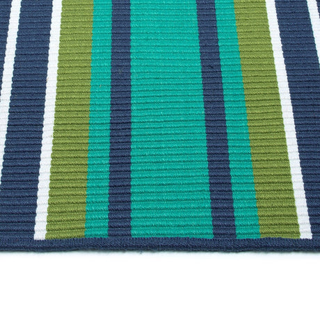 Kaleen Voavah Voa01-91 Teal, Navy, Green,White Rugs.