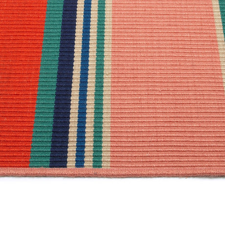 Kaleen Voavah Voa03-97 Salmon, Coral, Teal, Sand Rugs.