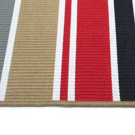 Kaleen Voavah Voa05-25 Red, Lt Brown, Gray, White Rugs.