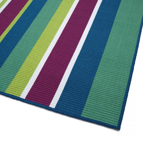 Kaleen Voavah Voa07-87 Plum, Blue, Teal, Lime Green Rugs.