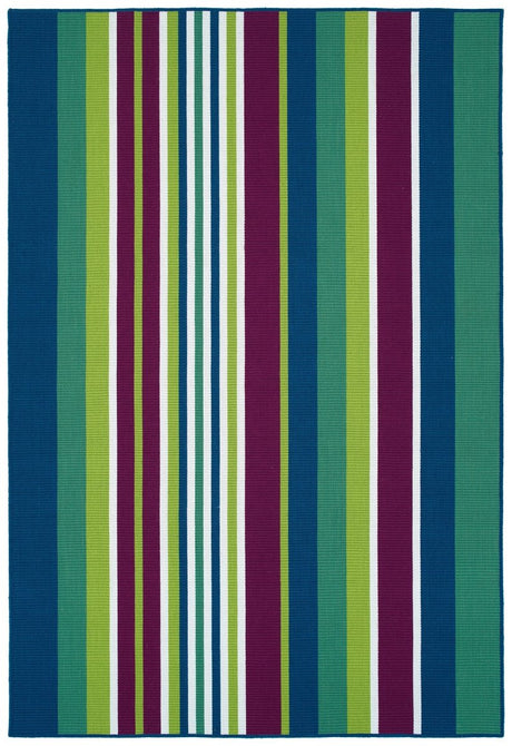 Kaleen Voavah Voa07-87 Plum, Blue, Teal, Lime Green Rugs.