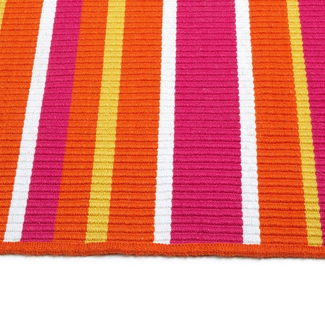 Kaleen Voavah Voa09-92 Pink, Orange, Yellow, White Rugs.