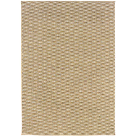 Oriental Weavers Sphinx KARAVIA 2160X Sand Solid Rugs