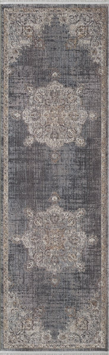 KAS Adele 8805 Serafina Grey/Blue Rug.