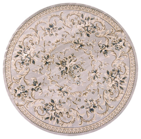 KAS Avalon 5604 Aubusson Light Grey Rugs.