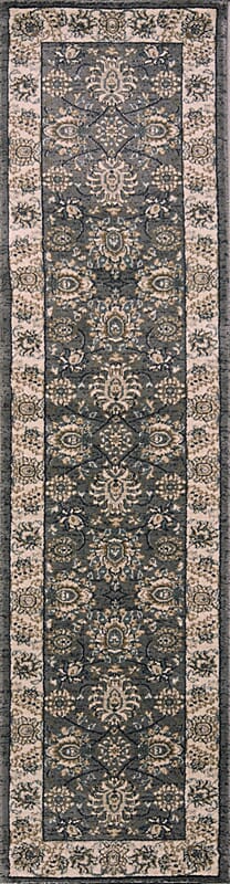 KAS Avalon 5608 Kashan Grey / Ivory Rugs.