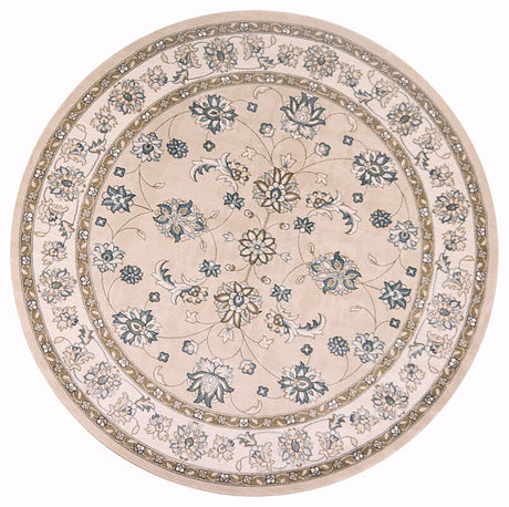KAS Avalon 5609 Mahal Beige / Ivory Rugs.