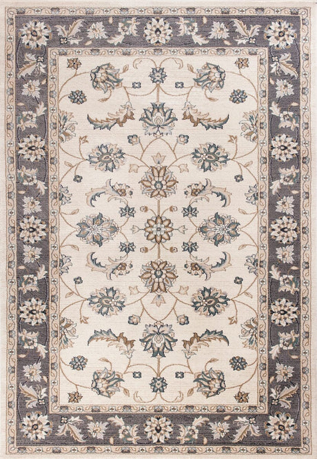 KAS Avalon 5612 Mahal Ivory / Grey Rugs.