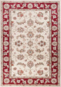 KAS Avalon 5613 Mahal Ivory / Red Rugs.