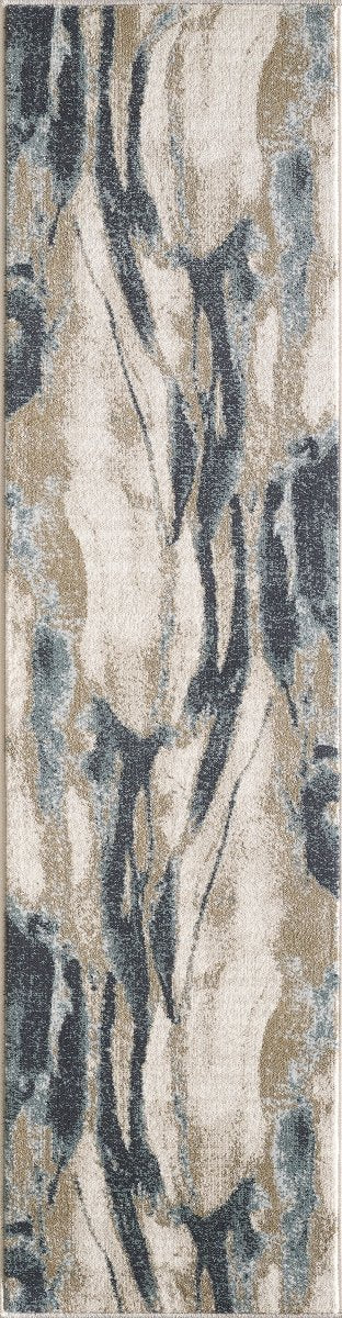 KAS Avalon 5618 Wonder Ivory/Blue Rugs.