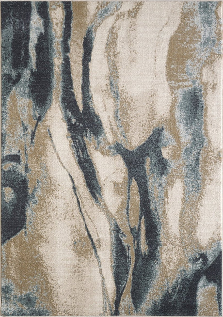 KAS Avalon 5618 Wonder Ivory/Blue Rugs.