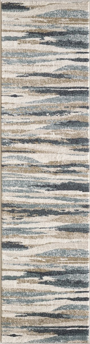 KAS Avalon 5620 Landscapes Ivory/Blue Rugs.