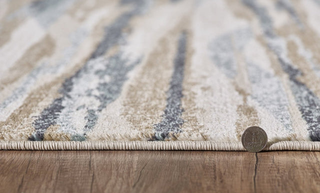 KAS Avalon 5620 Landscapes Ivory/Blue Rugs.