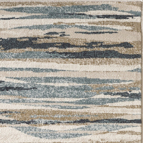 KAS Avalon 5620 Landscapes Ivory/Blue Rugs.