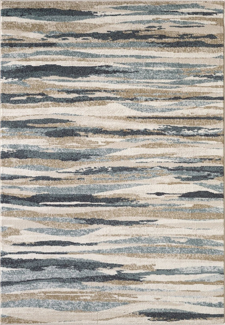 KAS Avalon 5620 Landscapes Ivory/Blue Rugs.