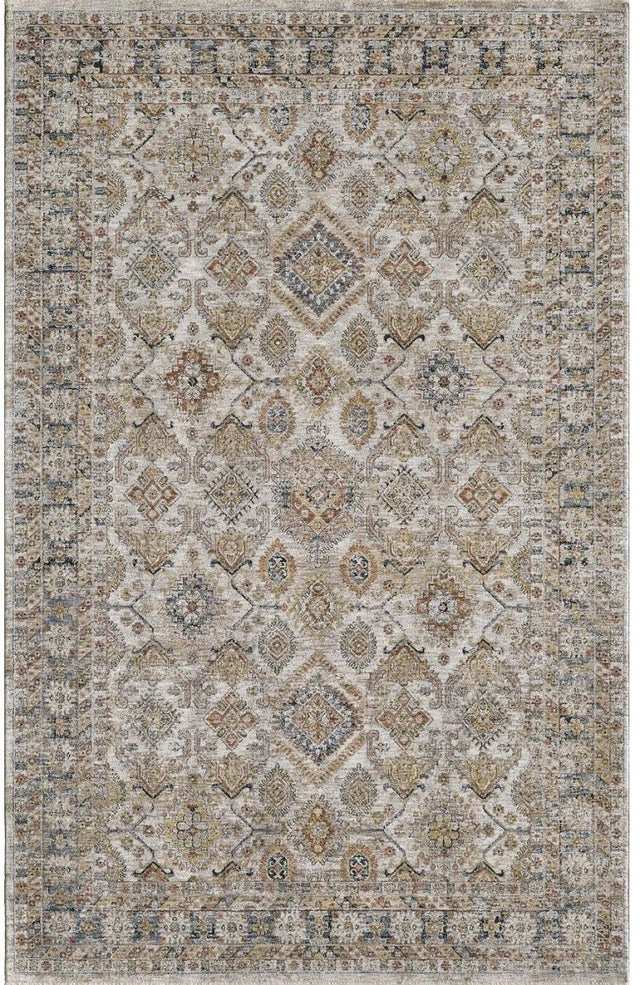 KAS Avani 8400 Damascus Ivory Rug.