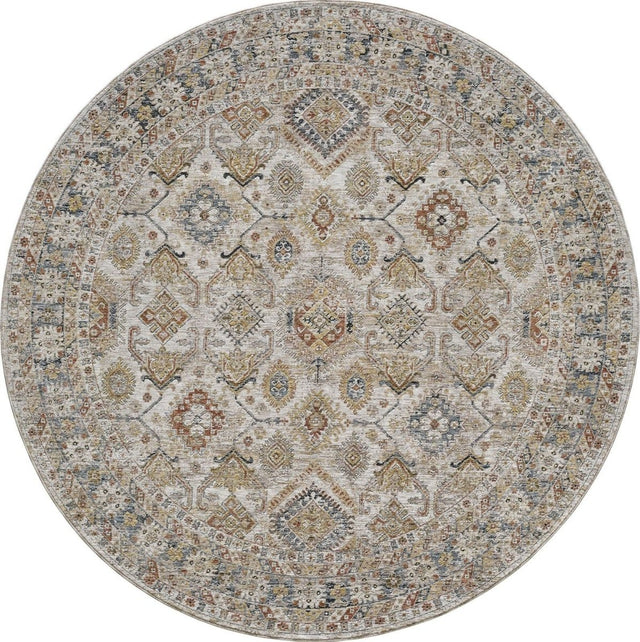 KAS Avani 8400 Damascus Ivory Rug.