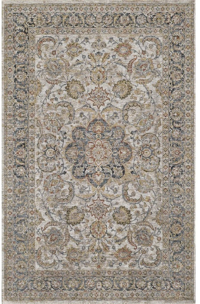 KAS Avani 8403 Medallion Ivory Rug.