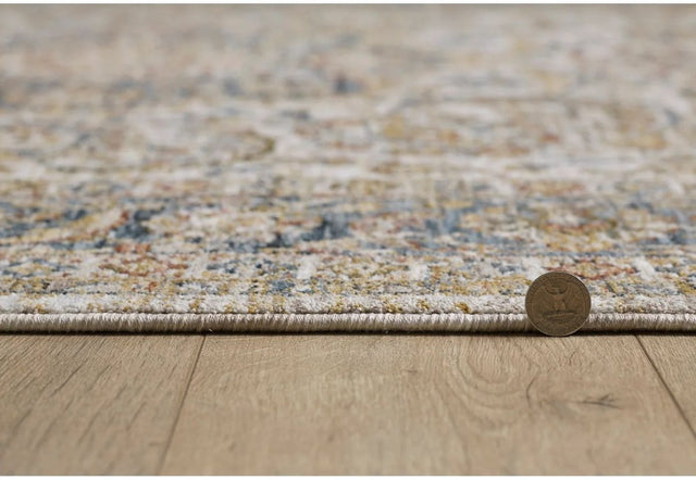 KAS Avani 8403 Medallion Ivory Rug.