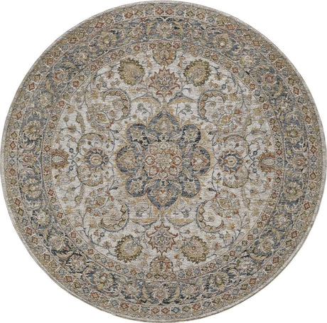 KAS Avani 8403 Medallion Ivory Rug.