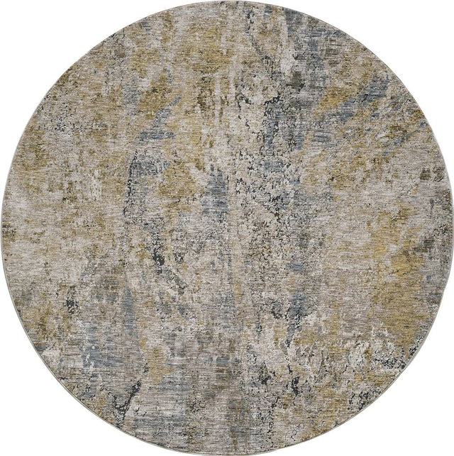 KAS Avani 8407 Laurel Blue/Gold Rug.