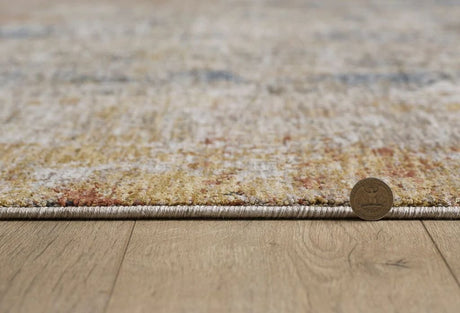 KAS Avani 8409 Barcelona Blue/Spice Rug.