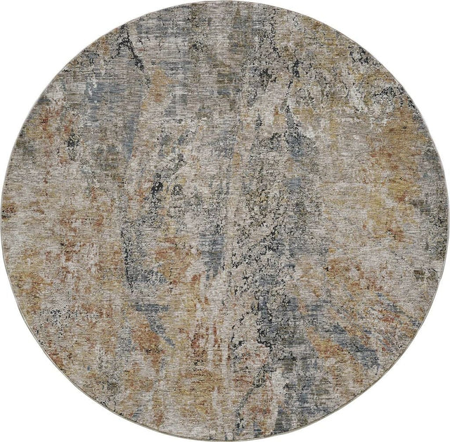 KAS Avani 8409 Barcelona Blue/Spice Rug.