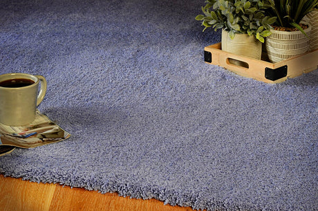 KAS Bliss 1573 Shag Purple Rugs.