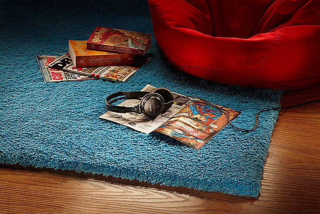 KAS Bliss 1577 Highlighter Blue Rugs.