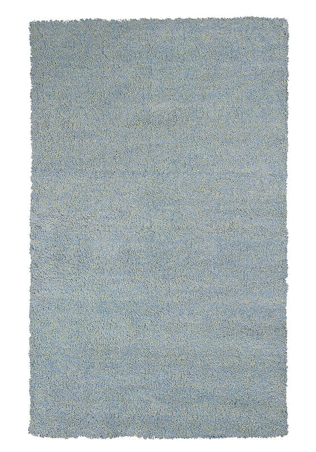 KAS Bliss 1582 Shag Blue Heather Rugs.