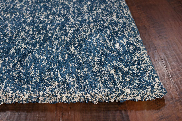 KAS Bliss 1589 Heather Indigo / Ivory Heather Rugs.