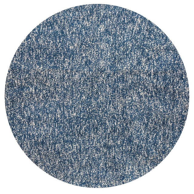 KAS Bliss 1589 Heather Indigo / Ivory Heather Rugs.