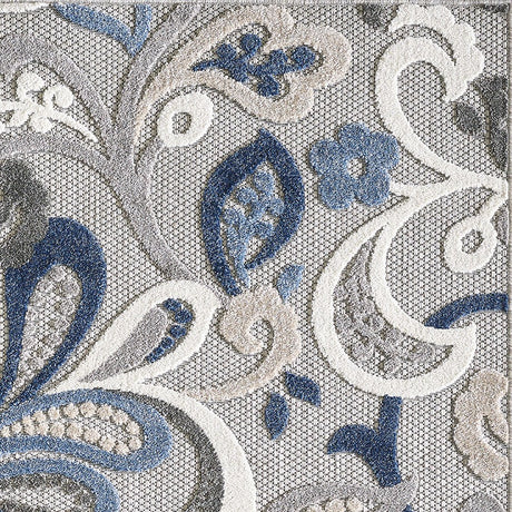 KAS Calla 6922 Leila Grey/Blue Rugs.