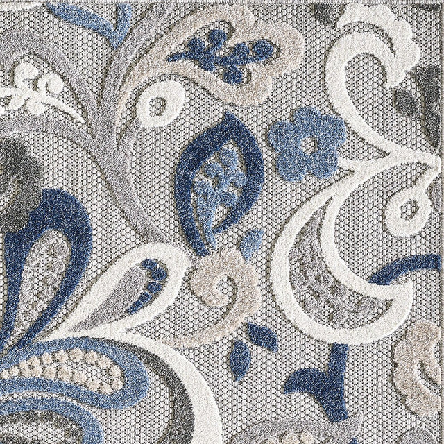 KAS Calla 6922 Leila Grey/Blue Rugs.