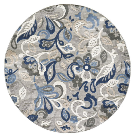 KAS Calla 6922 Leila Grey/Blue Rugs.