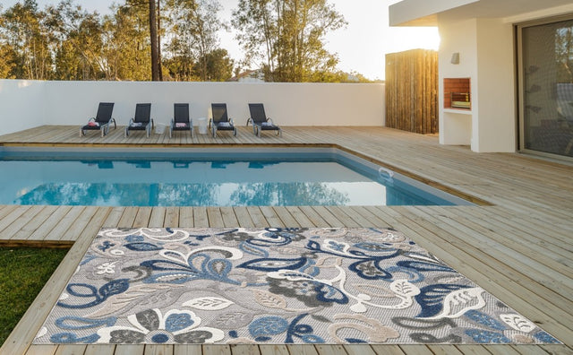 KAS Calla 6922 Leila Grey/Blue Rugs.