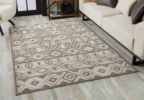 KAS Calla 6925 Aztec Grey Rugs.