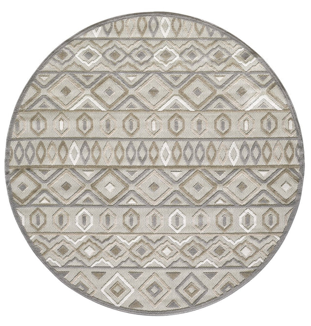 KAS Calla 6925 Aztec Grey Rugs.