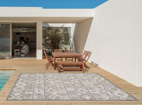 KAS Calla 6925 Aztec Grey Rugs.